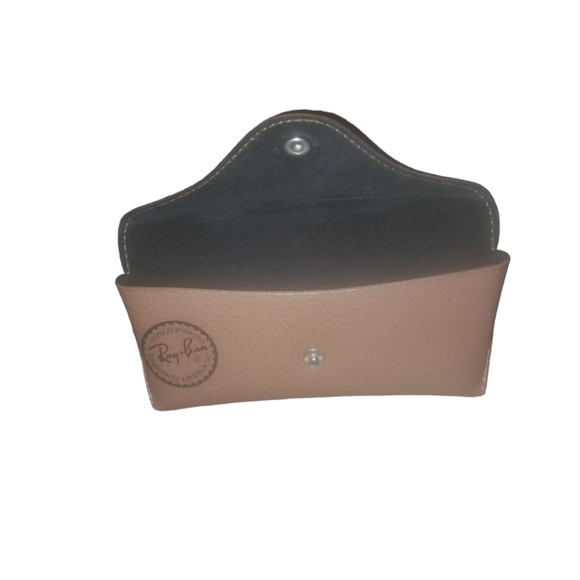 Ray Ban small sized Case Brown With Black Stamp (empty) - Picture 3 of 5